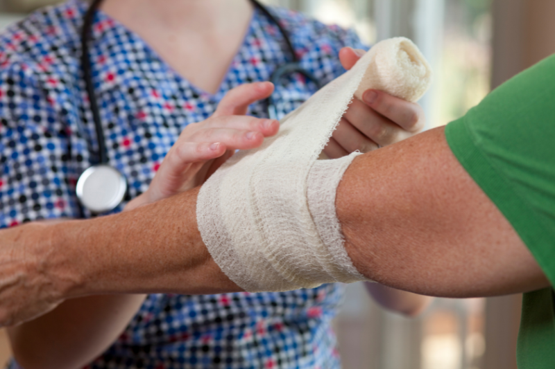 material de curación